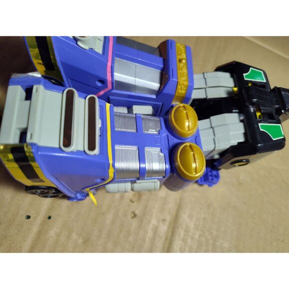 Vintage Power Rangers Zeo Zord Deluxe Megazord Parts 2 Legs & Upper Torso - Picture 2 of 12